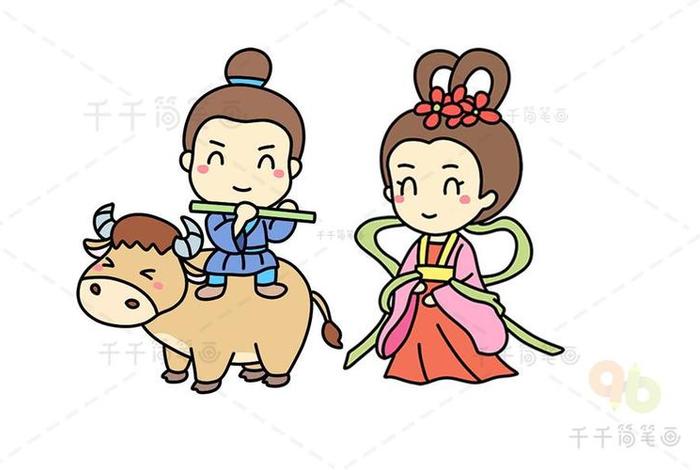 牛郎生活在牛棚的简笔画(牛郎生活在牛棚的简笔画怎么画) 牛郎生活在牛棚的简笔画(牛郎生活在牛棚的简笔画怎么画)