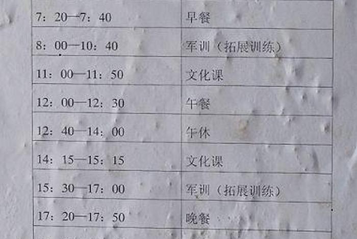 部队生活作息时间表(部队的日常作息) 部队生活作息时间表(部队的日常作息)