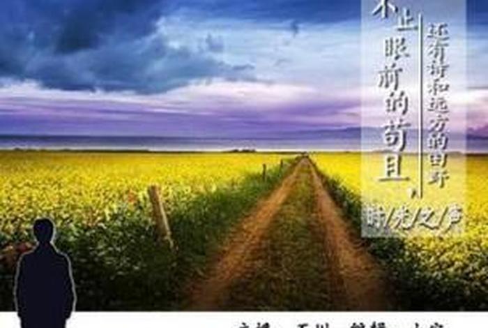 生活不止眼前的苟且还有诗和远方，生活不止眼前的苟且还有诗和远方的田野