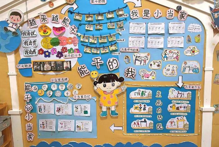 生活好帮手大班ppt（生活好帮手主题墙）