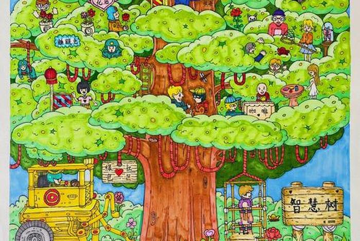 低碳环保生活画;低碳环保绘画 绿色生活 低碳环保生活画;低碳环保绘画 绿色生活