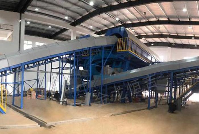 青海生活垃圾处理分选机（生活垃圾分选设备处理流程）