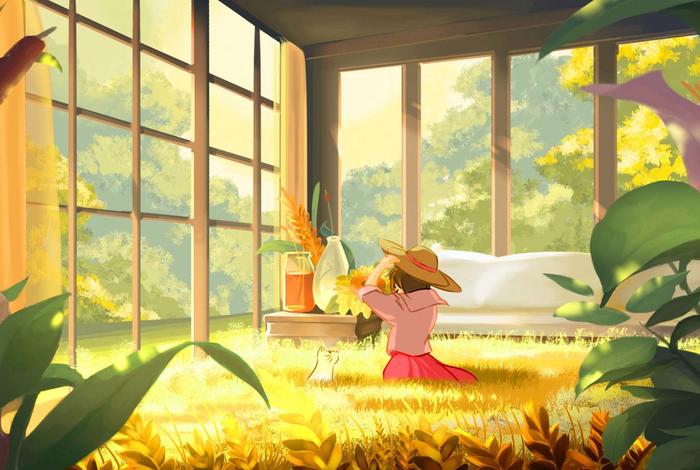 悠闲自在享受生活图片，悠闲自在享受生活图片卡通