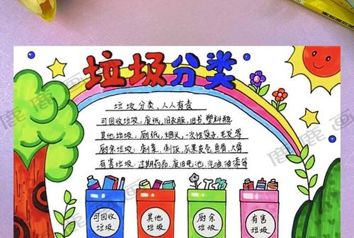 生活垃圾分类创意手抄报 生活垃圾分类主题创意手抄报 生活垃圾分类创意手抄报 生活垃圾分类主题创意手抄报