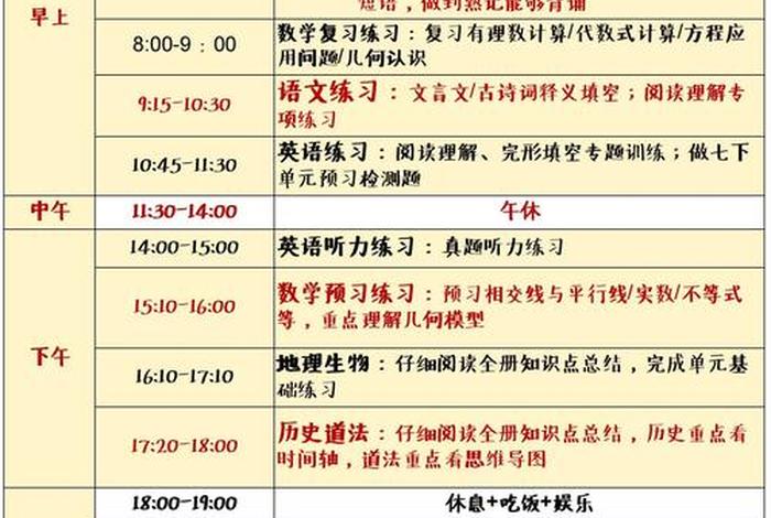 生活计划怎么写初一 - 生活计划怎么写初一上册 生活计划怎么写初一 - 生活计划怎么写初一上册