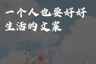 享受美好生活的经典句子（享受美好生活的文案）