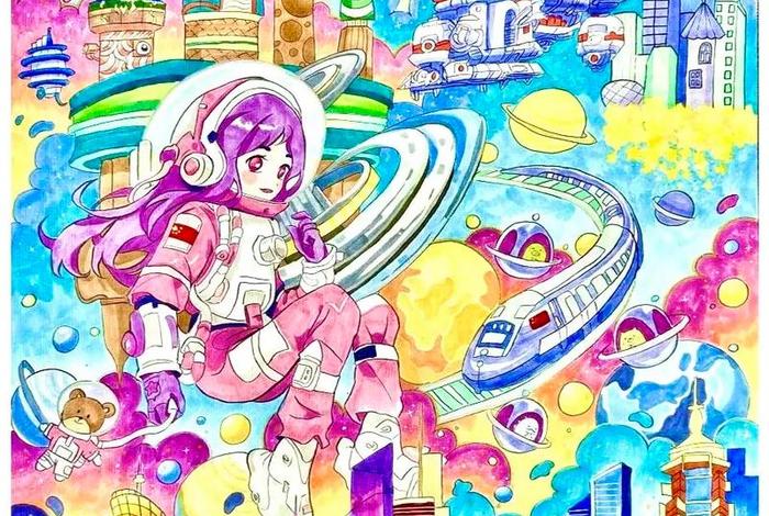 未来生活的一天 - 未来生活的一天绘画 未来生活的一天 - 未来生活的一天绘画