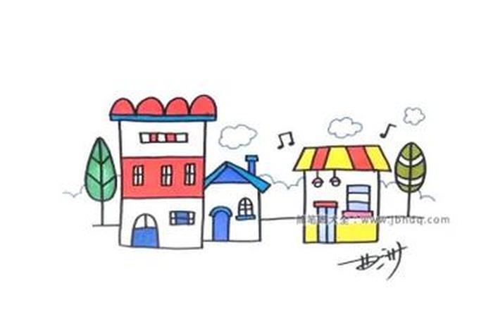 生活社区照片真实图片 生活社区简笔画 生活社区照片真实图片 生活社区简笔画