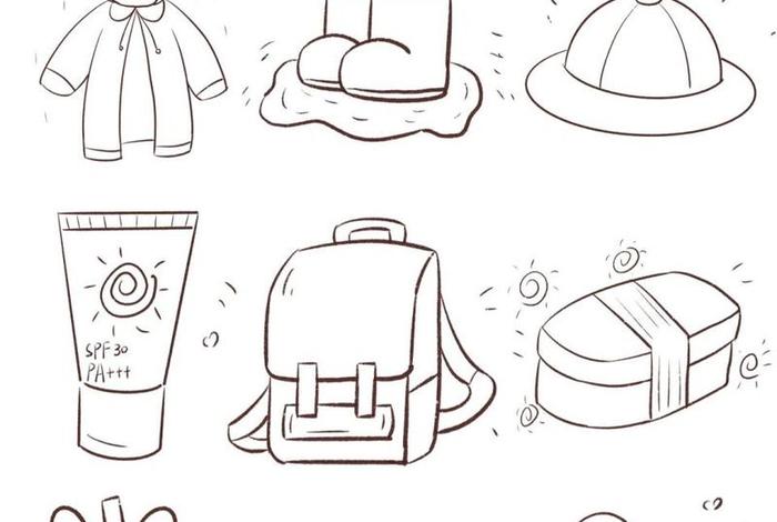 生活小妙用小物件 - 生活小物件简笔画 生活小妙用小物件 - 生活小物件简笔画