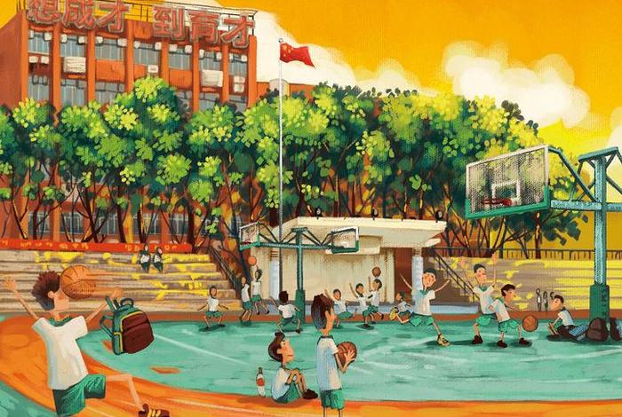 校园生活图片作品、校园生活图片作品简介