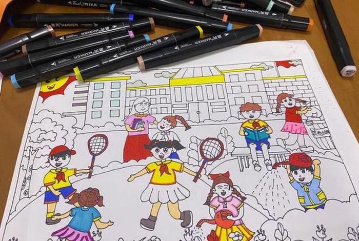 校园生活图片大全 校园生活图画简单 校园生活图片大全 校园生活图画简单