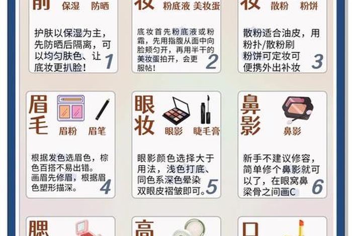 生活妆教程内容,生活妆步骤及注意事项 生活妆教程内容,生活妆步骤及注意事项