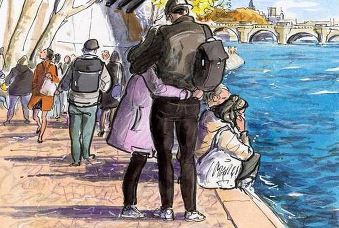 巴黎生活漫画；巴黎生活节奏