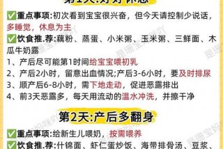 产后在家的生活记录 产后生活应该怎样安排