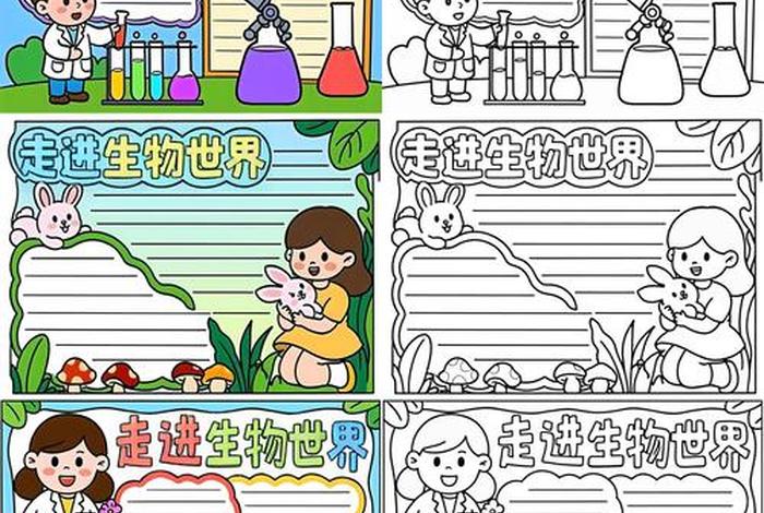 生物与生活的手抄报、与生物有关的手抄报简洁 生物与生活的手抄报、与生物有关的手抄报简洁