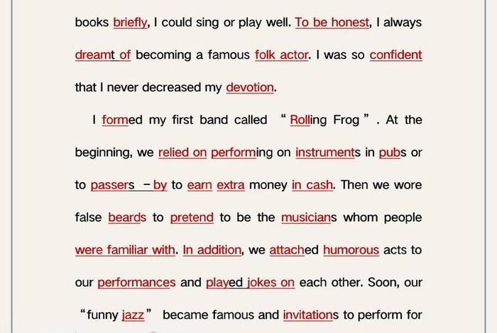 高中生活英文短文 高中生活 英文