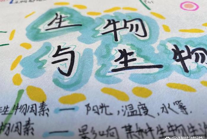 生物与生活的联系 生物与生活的联系手抄报