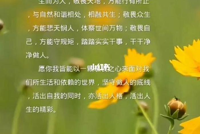 敬畏生活的下一句 敬畏生活,敬畏生命