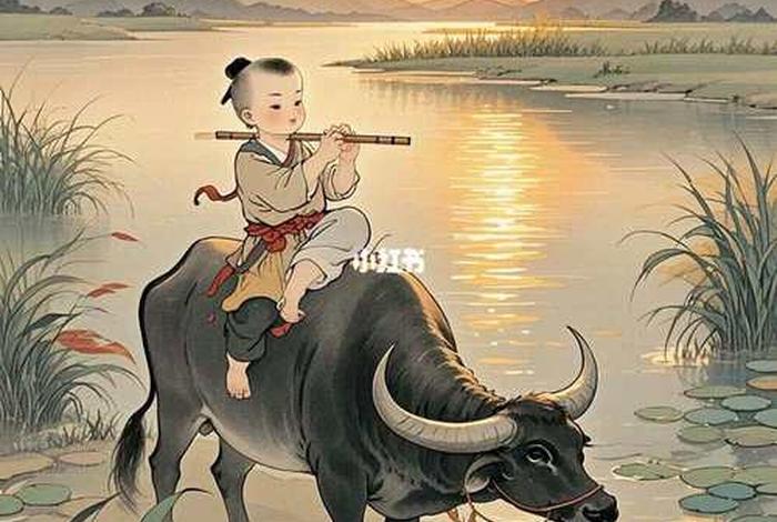 牛郎生活很苦被赶出家、牛郎被赶出家门图