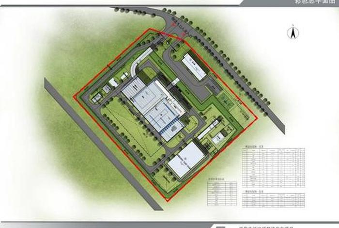 生活垃圾焚烧厂平面布置图cad，生活垃圾焚烧场