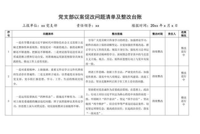党支部生活会查摆问题整改措施和计划，四个方面查摆问题及整改措施