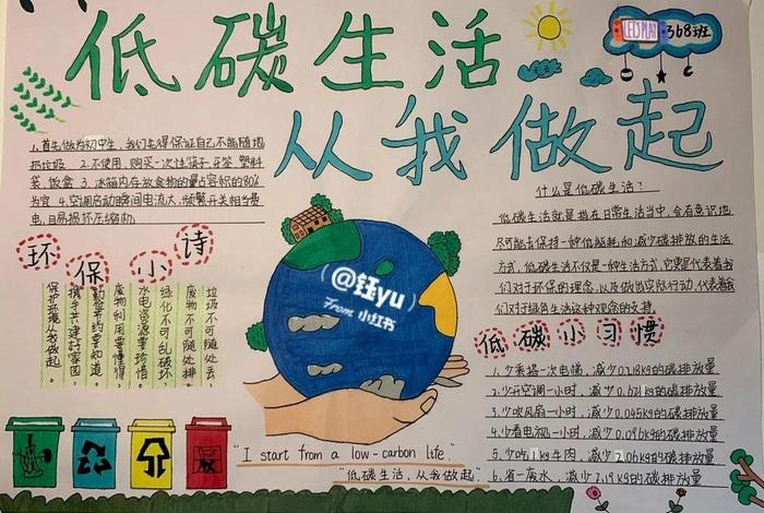 低碳生活画报 低碳生活手抄报怎么画? 低碳生活画报 低碳生活手抄报怎么画?