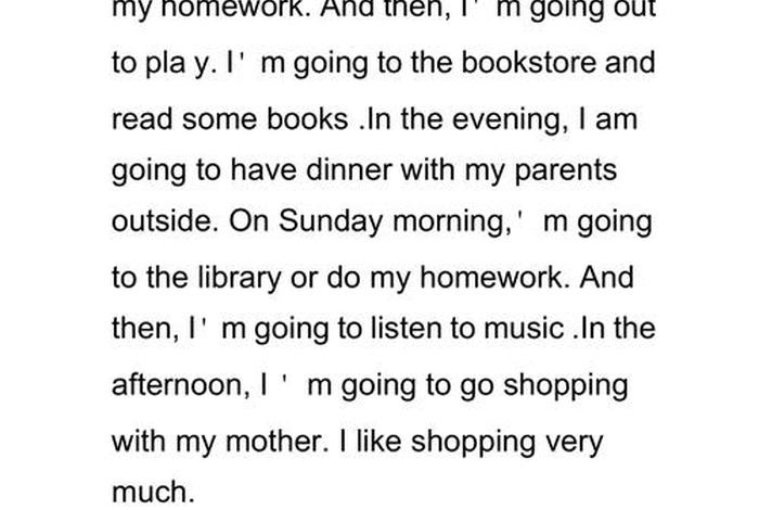 我的周末生活英语作文；我的周末生活英语作文50字