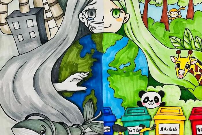 低碳生活画画作品 - 低碳生活的画画作品 低碳生活画画作品 - 低碳生活的画画作品