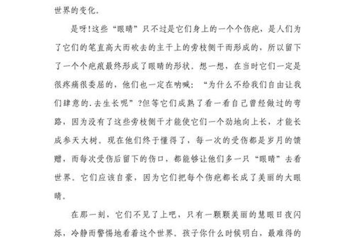 去看生活去看世界作文 去看世界的作文