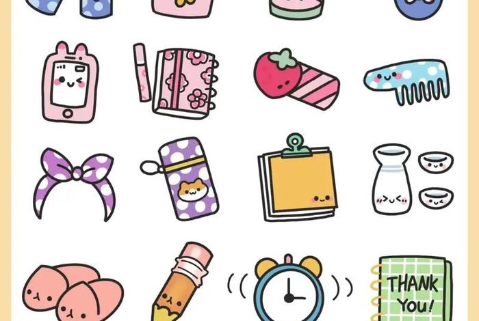 家庭生活用品绘画、生活家庭用品大全