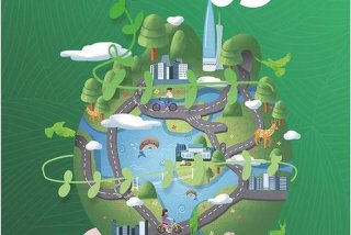 低碳生活海报图文结合 低碳生活海报图文结合图片