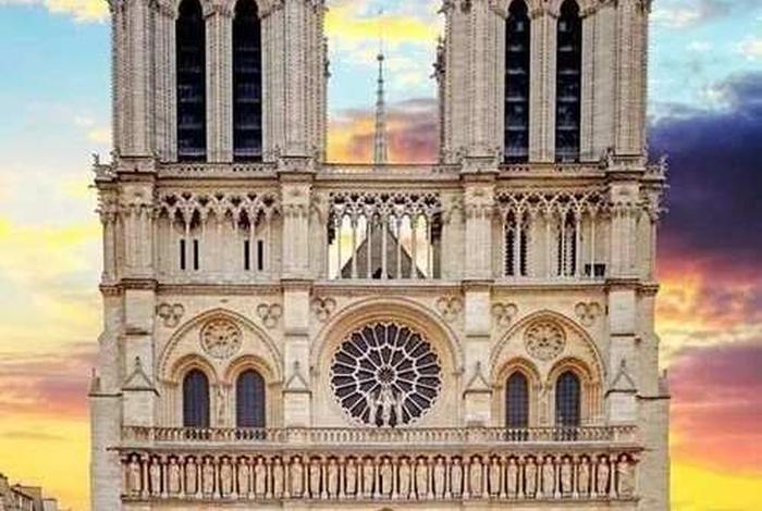 巴黎圣母院图片 - 巴黎圣母院图片正面 巴黎圣母院图片 - 巴黎圣母院图片正面