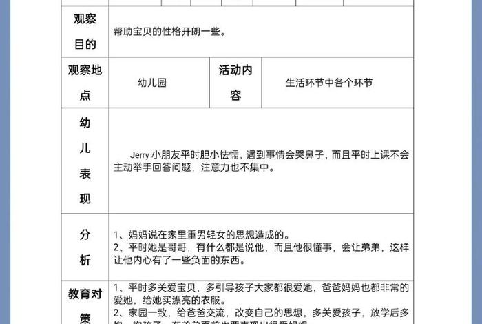 中班生活观察记录;中班生活观察记录入厕 中班生活观察记录;中班生活观察记录入厕
