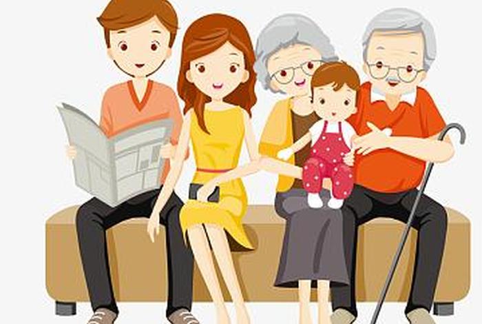 家庭生活照制作（家庭生活照卡通）