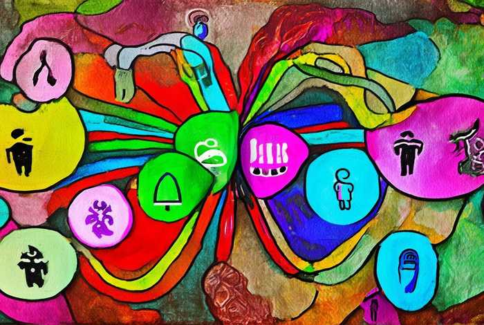 人际关系分类图；人际关系类型分析图