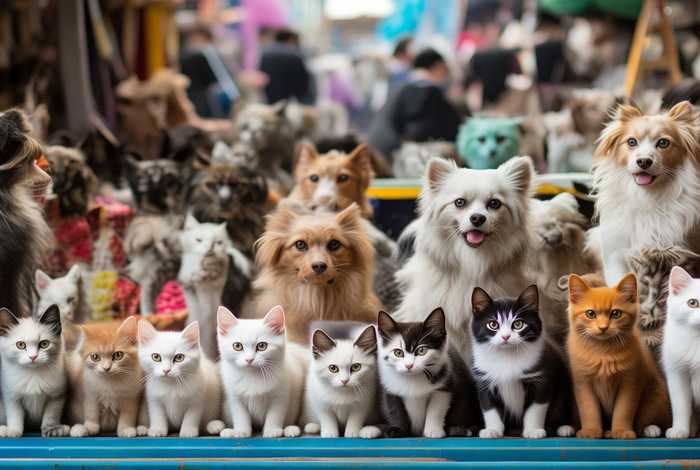 天津宠物市场猫狗批发、天津宠物市场猫狗批发价格