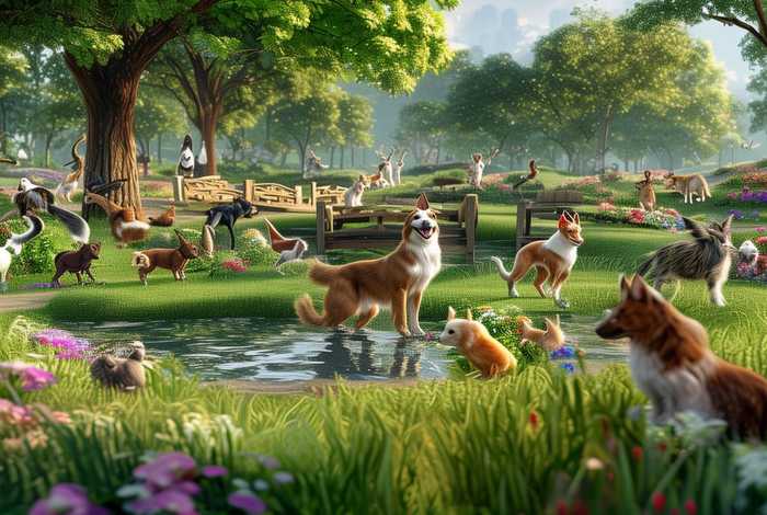 宠物公园案例外国 国外的宠物公园