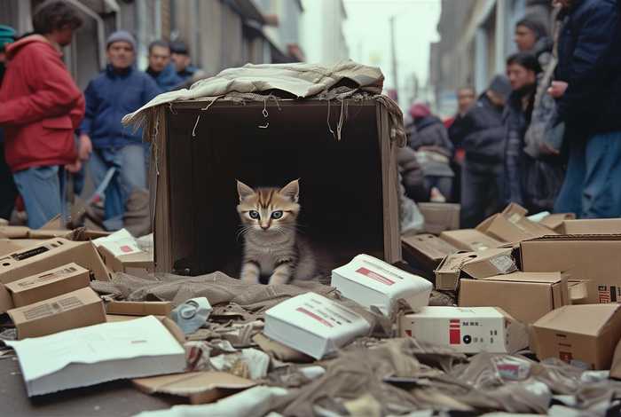 中通辟谣丢弃宠物盲盒 中通辟谣遗弃宠物盲盒