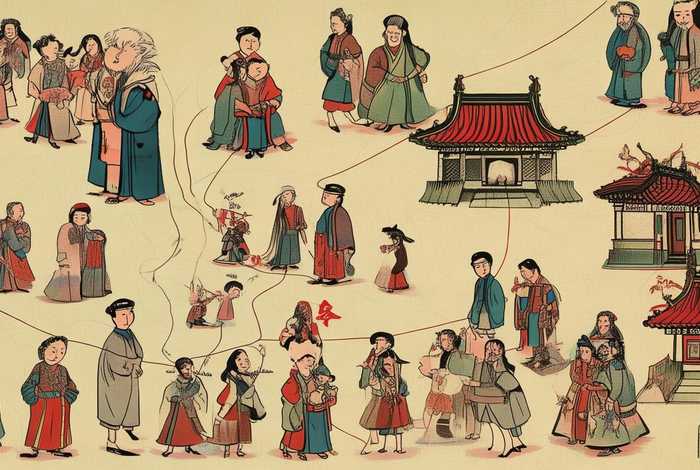 红楼梦贾府人际关系图、红楼梦贾府人际关系图片