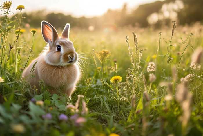 宠物兔吃什么草、宠物兔能吃什么野草
