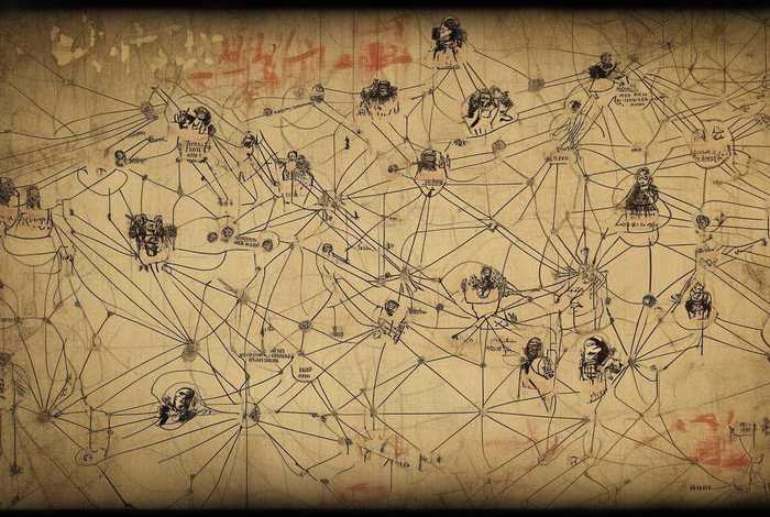 鲁迅人际关系图 鲁迅人际关系图怎么画