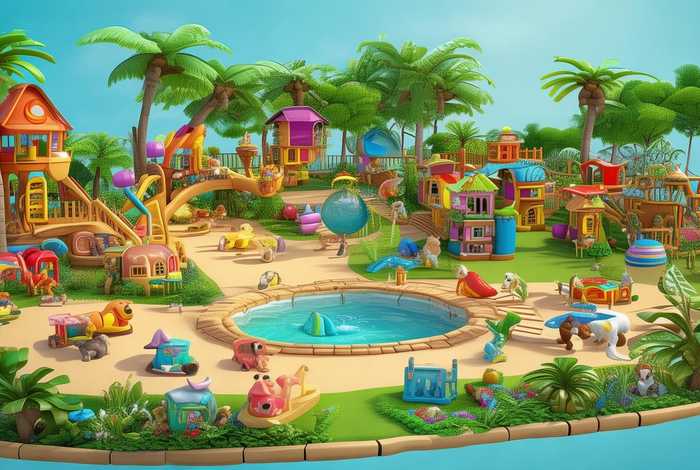 宠物乐园设计效果图平面图，宠物乐园设计效果图平面图大全