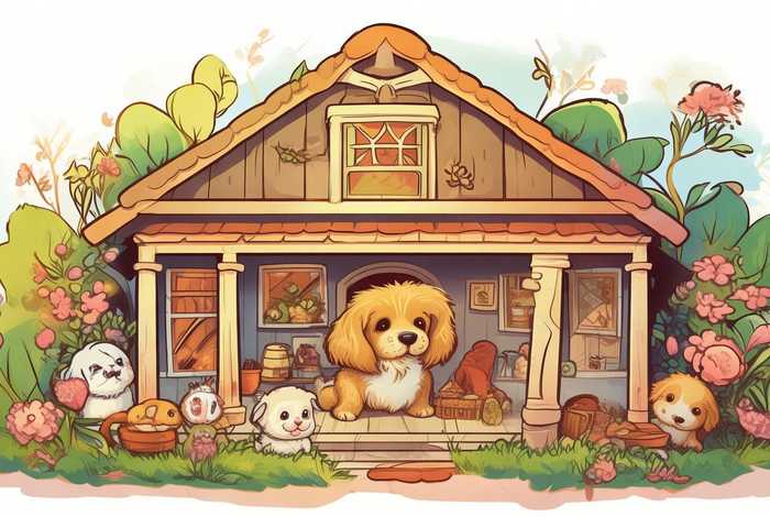 宠物之家简笔画 - 宠物之家简笔画图片 宠物之家简笔画 - 宠物之家简笔画图片