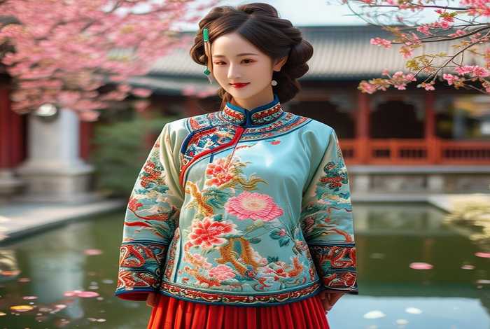 宠物中国风唐装马甲（中式唐装马甲女士）