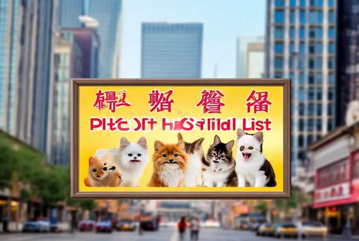 北京宠物医院名单，北京宠物医院名单查询