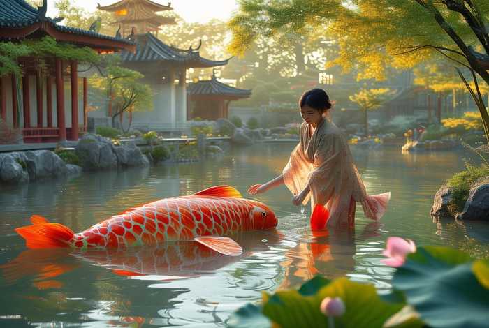 女子喂养500斤大鱼当宠物风水 女子喂养500斤大鱼当宠物风水好吗