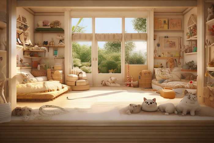 宠物之家平面图，宠物之家平面图片