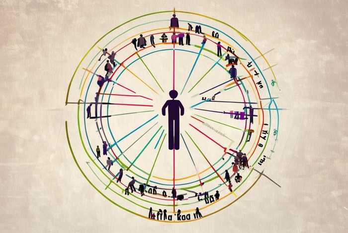 人际关系圈图怎么画；人际关系圈图怎么画的