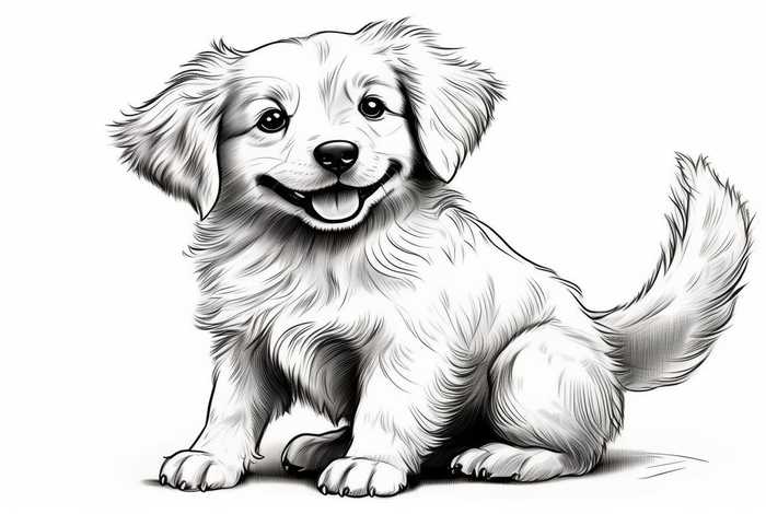 可爱宠物狗图片（可爱宠物狗图片简笔画）