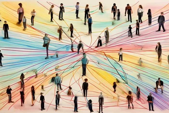 人际关系图设计，人际关系图设计图片